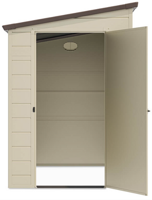 Пластиковый садовый домик Hardmaister BOSTON 003480 Beige (143x248см)