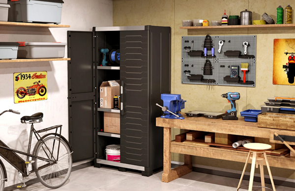 Шкаф пластиковый Keter/Kis XL Garage Low Cabinet 003194