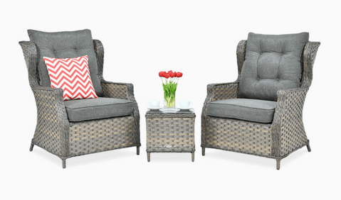 Комплект садових меблів Focus Garden TRIVENTO DUO 002455 меланж, Меланж