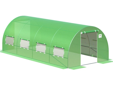 Теплиця садова Cultivo DOUBLE 3х6х2 - 18м2 зелений парник 002956
