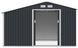 Садовый домик металлический HardMaster Madison 11x6 Cold Grey 003991 (342х191 см)