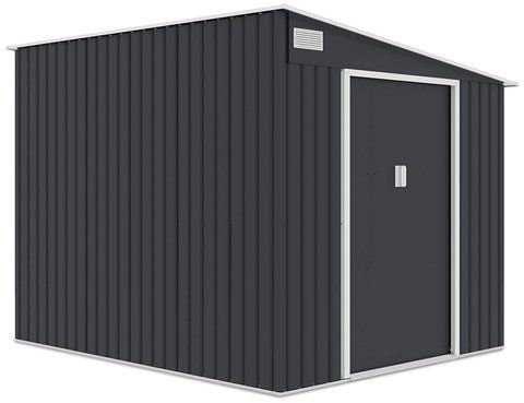 Сарай для инструмента HardMaster Jasper 9x10 Cold Grey 004024 (279х321 см)