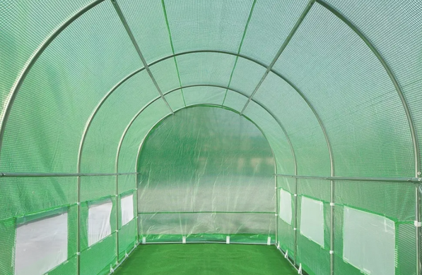 Теплиця садова Cultivo 3х6х2 - 18м2 зелений парник 000756