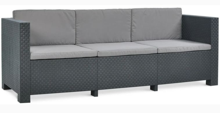 Комплект садових меблів Focus Garden Manhattan 003262 графіт, Графіт