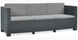 Комплект садових меблів Focus Garden Manhattan 003262 графіт, Графіт