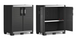 Шкаф пластиковый многофункциональный Keter/Kis XL Garage Low Cabinet низкий 241544 темно-серый