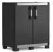 Шкаф пластиковый многофункциональный Keter/Kis XL Garage Low Cabinet низкий 241544 темно-серый