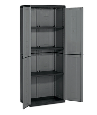 Шафа пластикова Keter/Kis Titan Jolly High DG Cabinet 003201