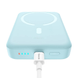 Павербанк Powerbank Baseus Magnetic Mini з бездротовою зарядкою 10000 mAh 30W Blue