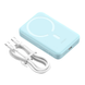 Павербанк Powerbank Baseus Magnetic Mini з бездротовою зарядкою 10000 mAh 30W Blue
