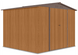 Сарай для зберігання металевий Hardmaister Richmond 9х10 Oak Brown 004002 (294x269см)