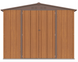 Сарай для зберігання металевий Hardmaister Richmond 9х10 Oak Brown 004002 (294x269см)