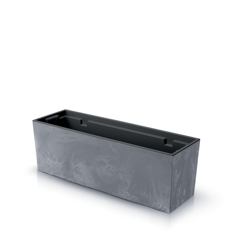 Кашпо для квітів Prosperplast Urbi Case Beton Effect DUC600E-425U сірий колір