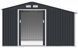 Садовий будиночок металевий HardMaster Madison 11x8 Cold Grey 003994 (242х255 см)
